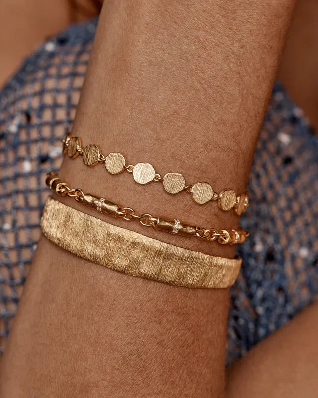 WOVEN LIGHT CUFF | 18K Gold Vermeil