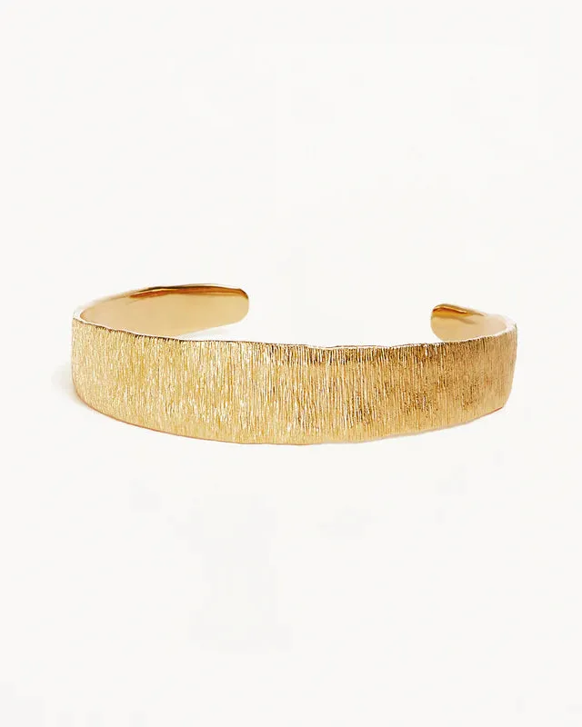 WOVEN LIGHT CUFF | 18K Gold Vermeil