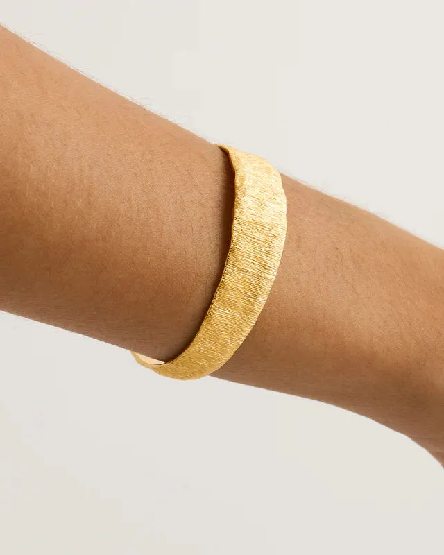 WOVEN LIGHT CUFF | 18K Gold Vermeil