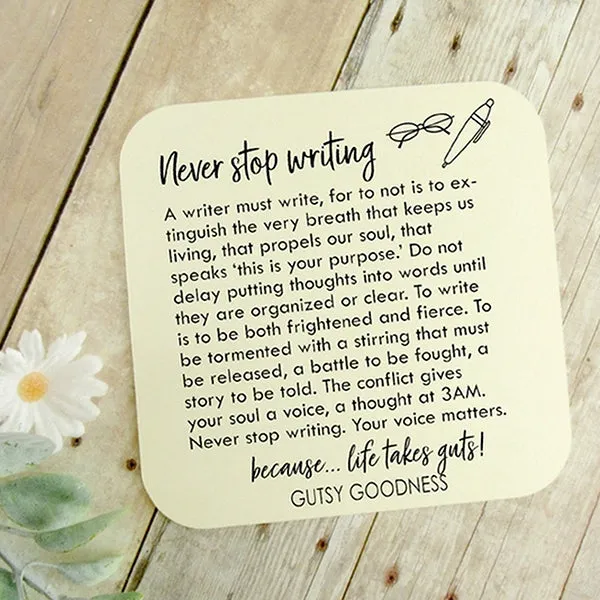Writing Necklace Fill Your Paper Words Worth